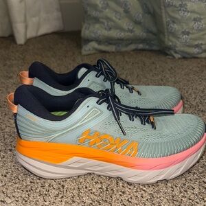 Hoka Bondi - Women’s 7, wide. Brand New with Super Feed Inserts